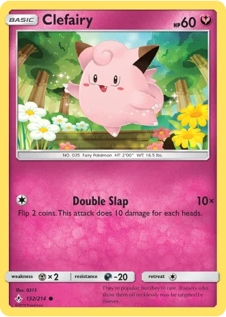 Clefairy #132/214 — Unbroken Bonds