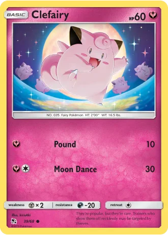 Clefairy #39/68 — Destino Sfuggente