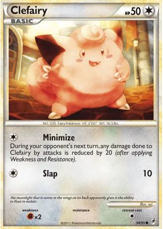Clefairy #54/95 — Call of Legends