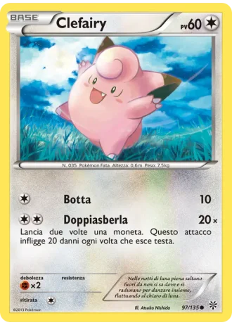 Clefairy #97 — Uragano Plasma