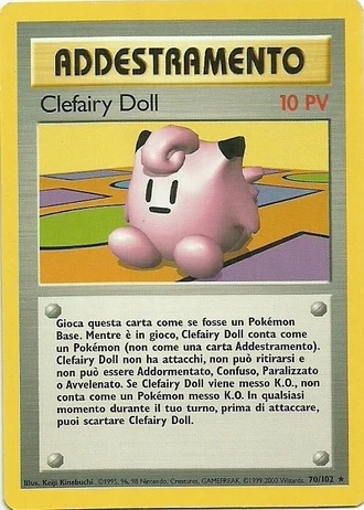 Clefairy Doll (1ª Edizione) #70/102 — Set Base (1ª Edizione)