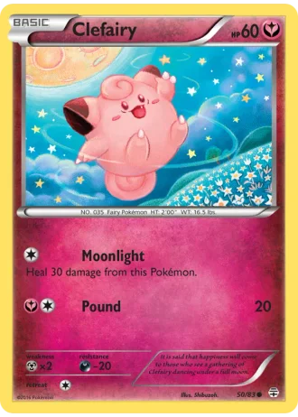 Clefairy (Toys R Us 2016) #50/83 — Generations