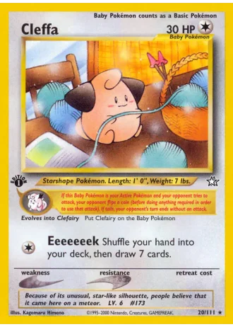 Cleffa #20 — Neo Genesis