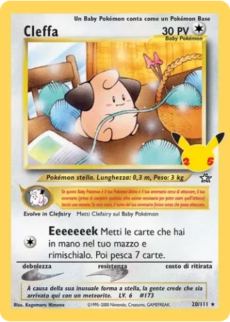 Cleffa #20/111 — Collezione Classica (Celebrazioni)