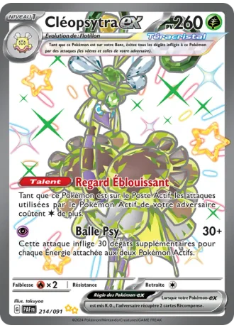 Cléopsytra ex #214/91 — Destinées de Paldea
