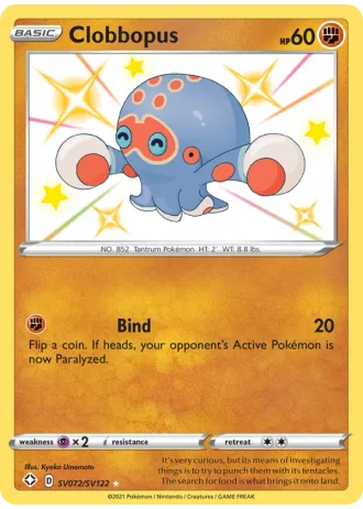 Clobbopus SV072/122 — Shiny Vault (Shining Fates)
