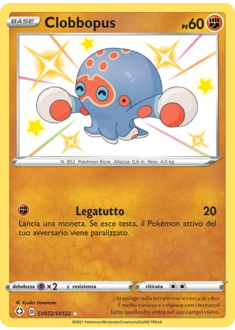Clobbopus SV072/122 — Tesoro Cromatico (Destino Splendente)