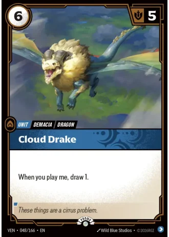 Cloud Drake #048/166 — Organized Play Promos