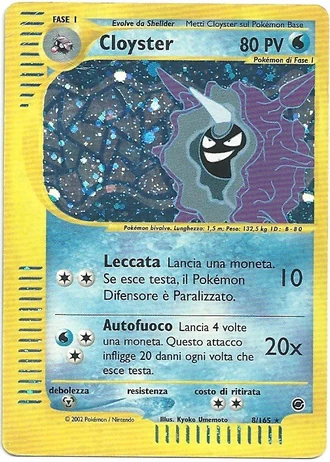 Cloyster #8/165 — Expedition Set Base