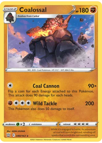Coalossal #80 — Battle Styles