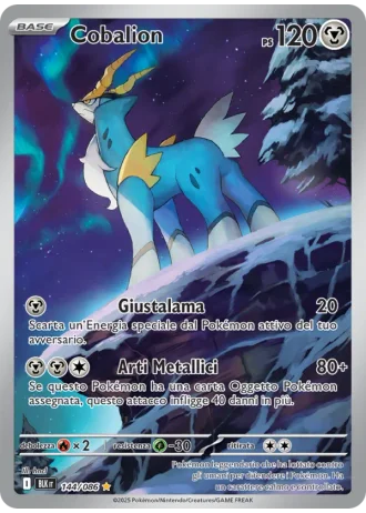 Cobalion #144/86 — Luce Nera