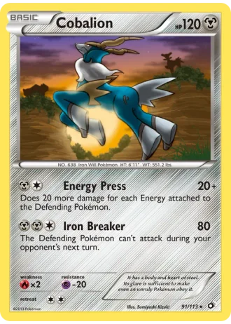 Cobalion #91 — Legendary Treasures