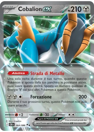 Cobalion ex #064/86 — Caos Nascente