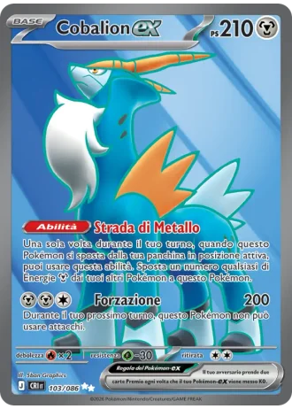 Cobalion ex #103/86 — Caos Nascente