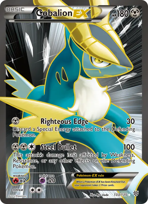 Cobalion EX #133 — Plasma Storm
