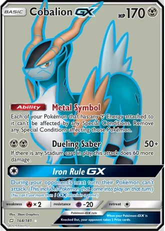 Cobalion GX #168/181 — Team Up