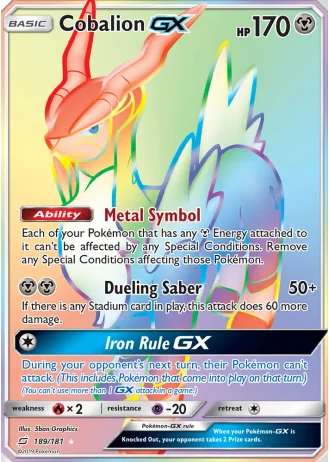 Cobalion GX #189/181 — Team Up
