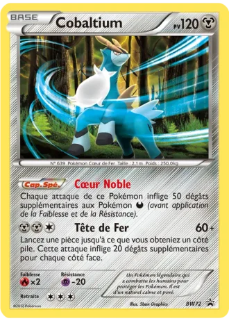 Cobaltium BW72 — Noir & Blanc Promos