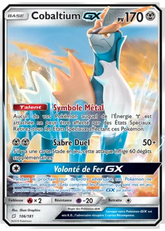 Cobaltium GX #106/181 — Duo de Choc