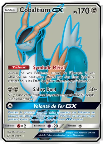 Cobaltium GX #168/181 — Duo de Choc