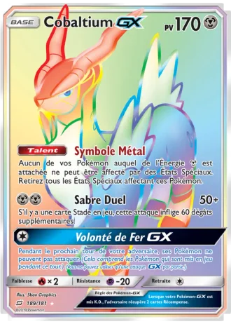 Cobaltium GX #189/181 — Duo de Choc