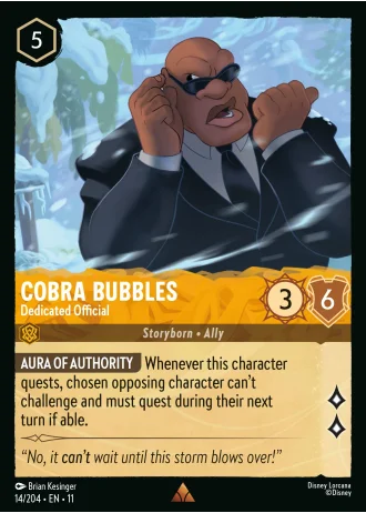 Cobra Bubbles - Dedicated Official #14/204 — Winterspell