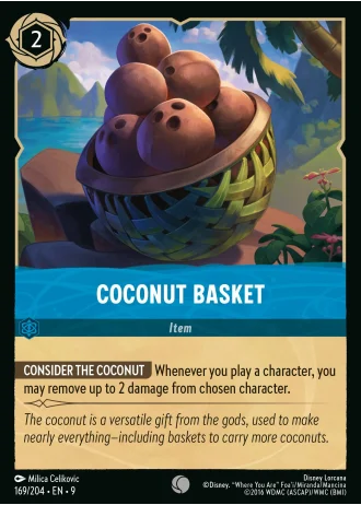 Coconut Basket #169/204 — Fabled