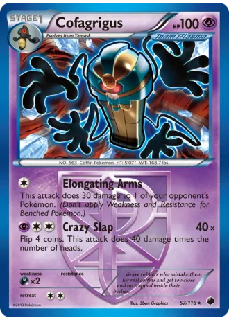 Cofagrigus #57 — Plasma Freeze