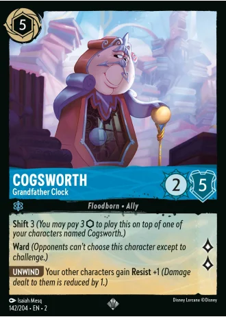 Cogsworth - Grandfather Clock #142/204 — Rise of the Floodborn