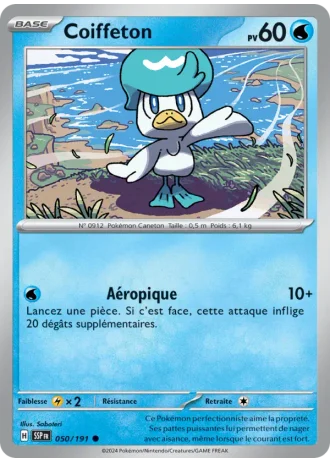 Coiffeton #050/191 — Étincelles Déferlantes