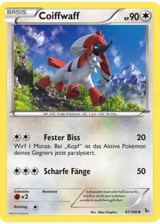 Coiffwaff #87/106 — Flammenmeer