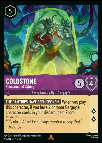 Coldstone - Reincarnated Cyborg #51/204 — Whispers in the Well