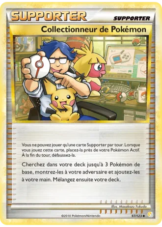 Collectionneur de Pokémon #97/123 — HeartGold SoulSilver