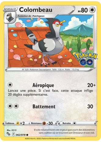 Colombeau #062 — Pokémon GO