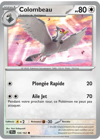 Colombeau #134/162 — Forces Temporelles