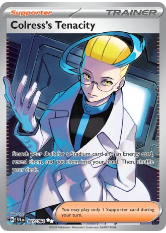 Colress's Tenacity #087/64 — Shrouded Fable