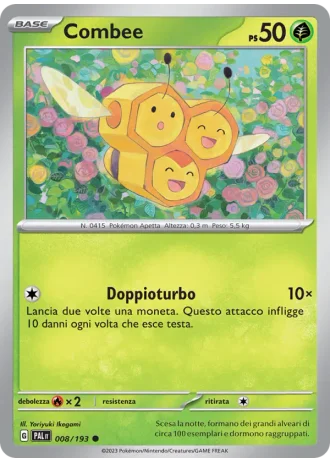 Combee #008/193 — Evoluzioni a Paldea