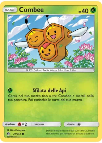 Combee #31/214 — Tuoni Perduti