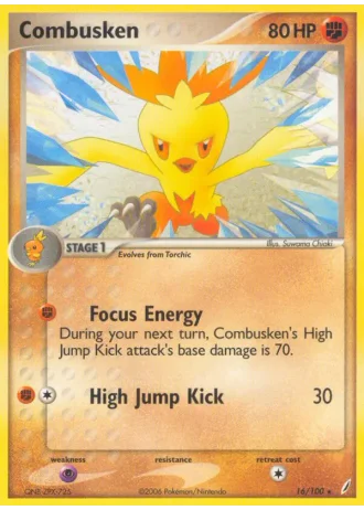 Combusken #16 — EX Guardiani dei Cristalli