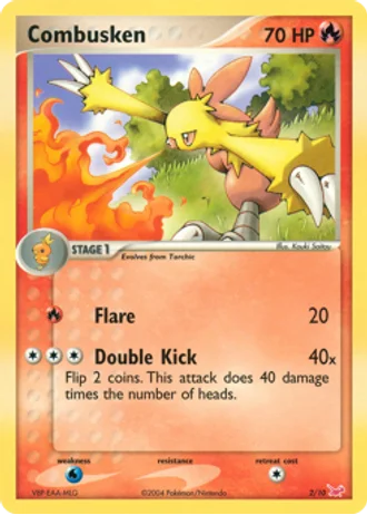Combusken #2 — EX trainer Kit (Latias)