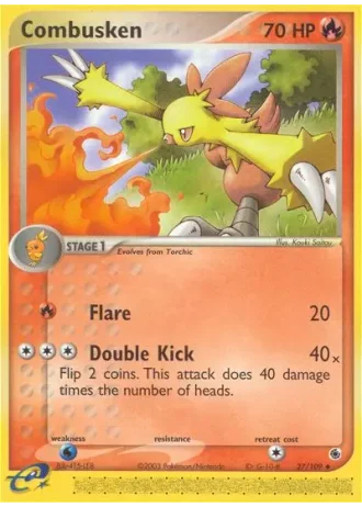 Combusken #27/109 — Ruby & Sapphire