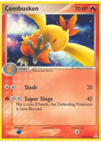 Combusken #39/110 — Holon Phantoms