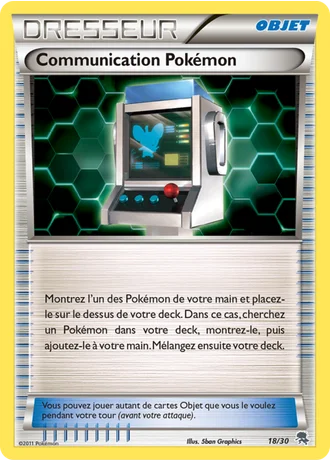 Communication Pokémon #18/30 — BW Kit du dresseur (Zoroark)