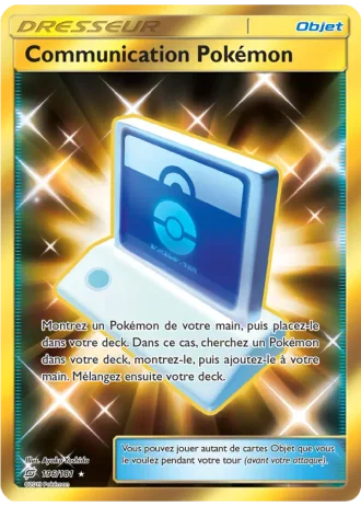 Communication Pokémon #196/181 — Duo de Choc