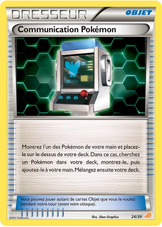 Communication Pokémon #24/30 — BW Kit du dresseur (Minotaupe)