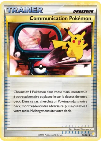 Communication Pokémon #98/123 — HeartGold SoulSilver