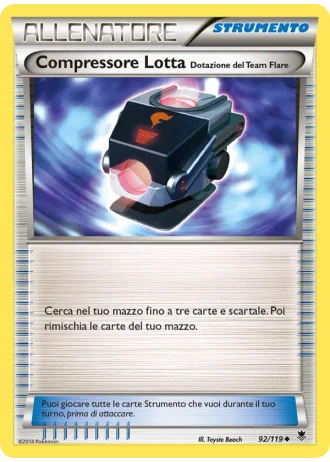 Compressore Lotta [Dotazione del Team Flare] #92/119 — Forze Spettrali