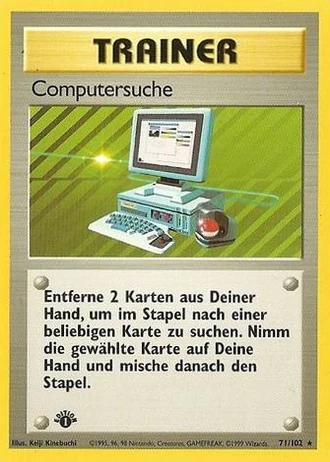 Computersuche (1. Edition) #71/102 — Grundset (1. Edition)