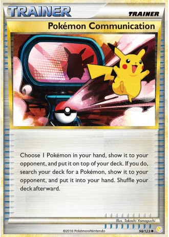 Comunicazione Pokémon #98/123 — HeartGold SoulSilver