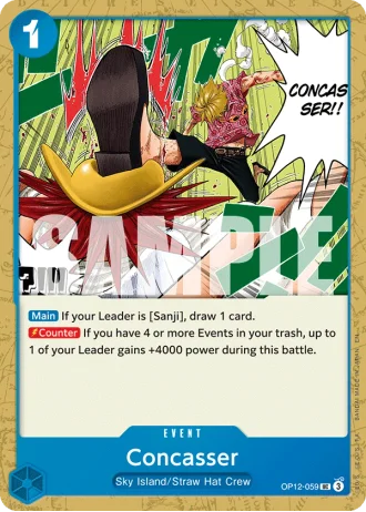 Concasser (OP12-059) — Legacy of the Master (OP12)